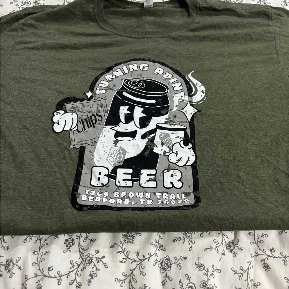 beer company shirt